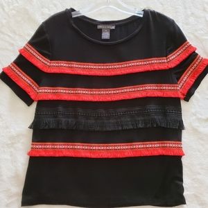 Chelsea & Theodore Fringe Top